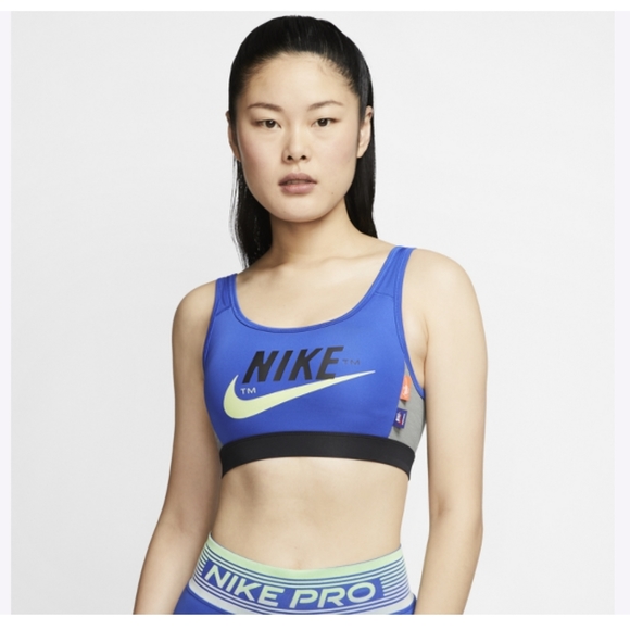 Nike Swoosh Icon Clash Women's Medium-Support 1-Piece Pad Sports Bra - Picture 1 of 2